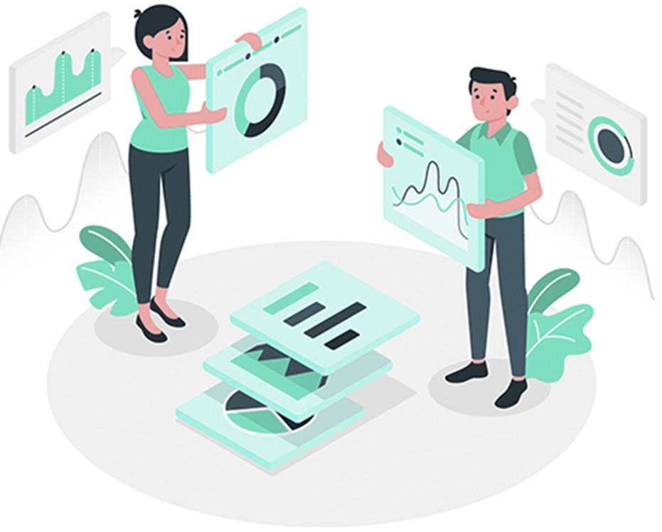 Creative digital agency team