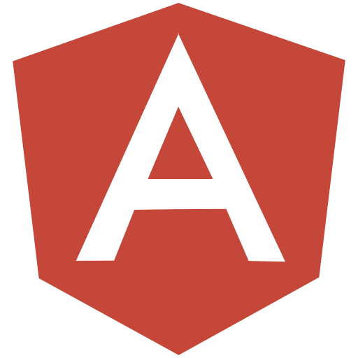 Angular development service icon
