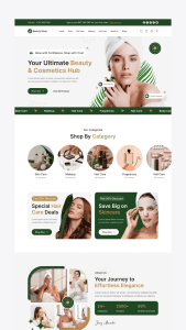 Beauty & Cosmetics E-Commerce Store