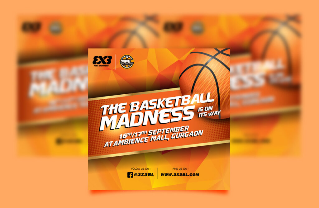 3x3bl.com 3x3 Basketball League – Digital & Facebook Ads Campaign